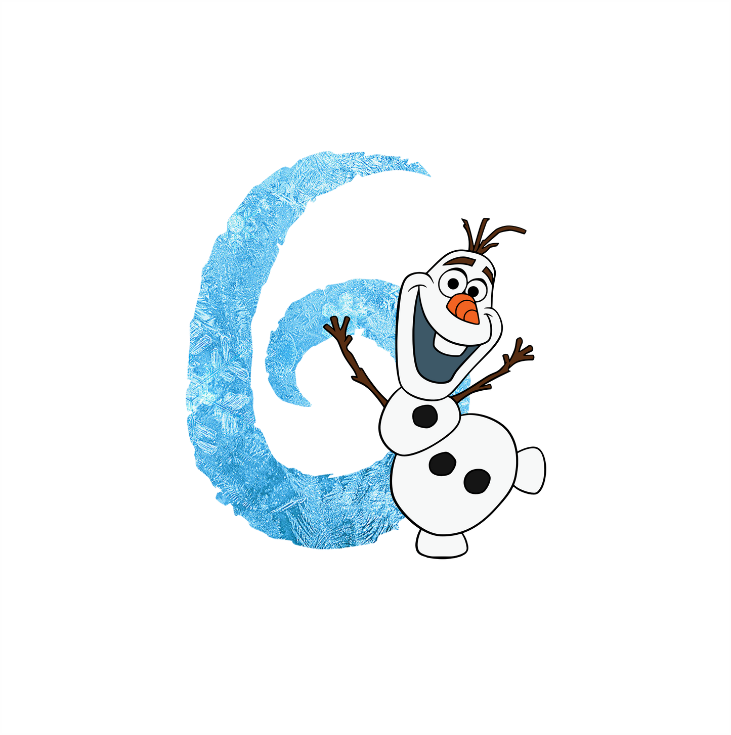 (s351-D4-12) Snowman Custom Name Text Age Number or Letter