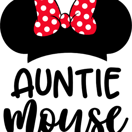 (351-D4-02) Minnie Mouse Polka Dot Ear Hat Family Custom Text