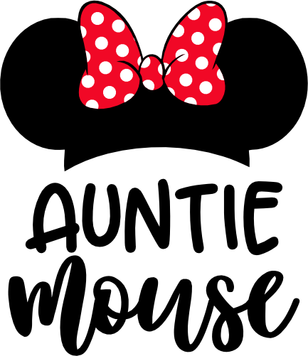 (351-D4-02) Minnie Mouse Polka Dot Ear Hat Family Custom Text