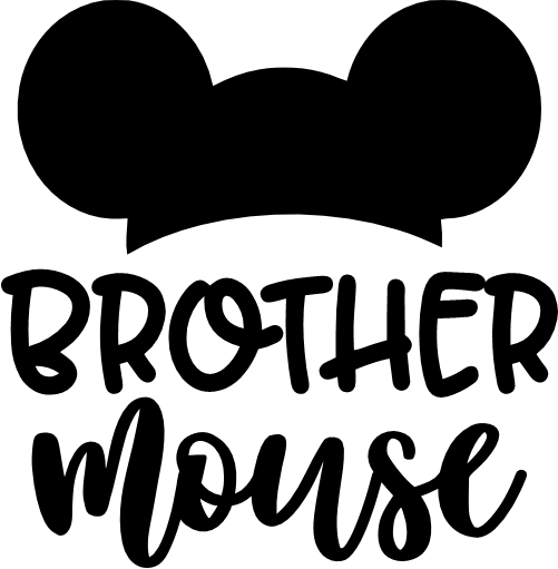 (351-D4-03) Mickey Mouse Family Custom Text