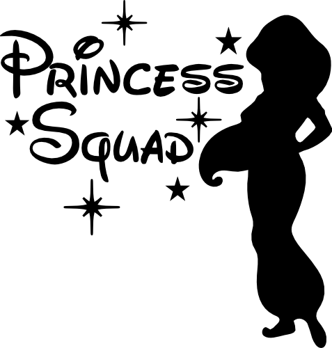 (351-D04-08-C) Princess Squad