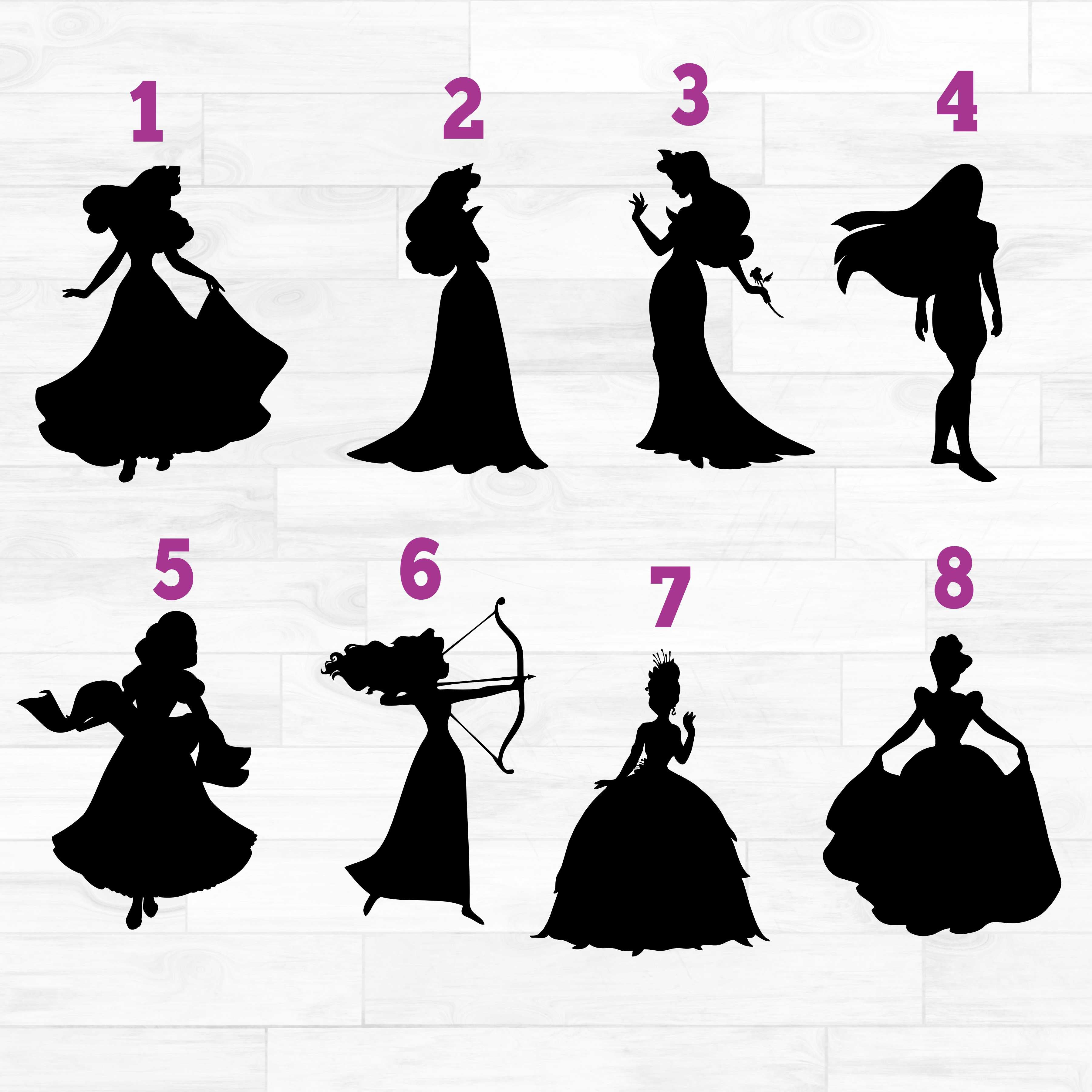 (s351-D4-08) Bridal Wedding Princess Custom Text