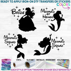 (s351-D4-09) Mermaid Wedding Custom Text