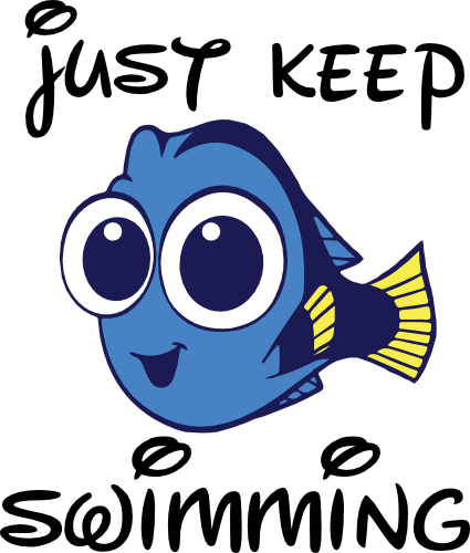 (351-D5-16) Just Keep Swimming