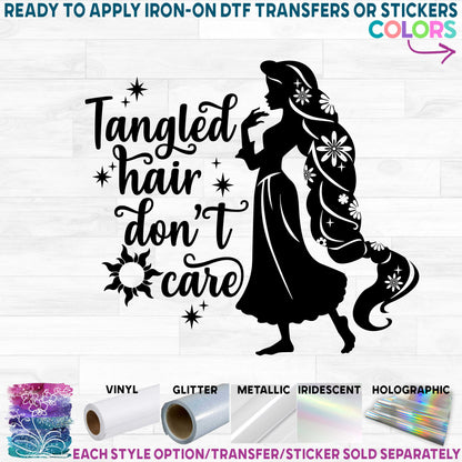 (s351-D5-18) Tangled Hair Don't Care