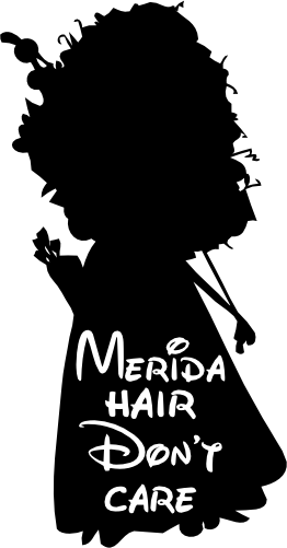 (351-D05-20) Merida Hair Don't Care