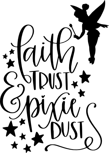 (351-D5-23) Faith Trust & Pixie Dust