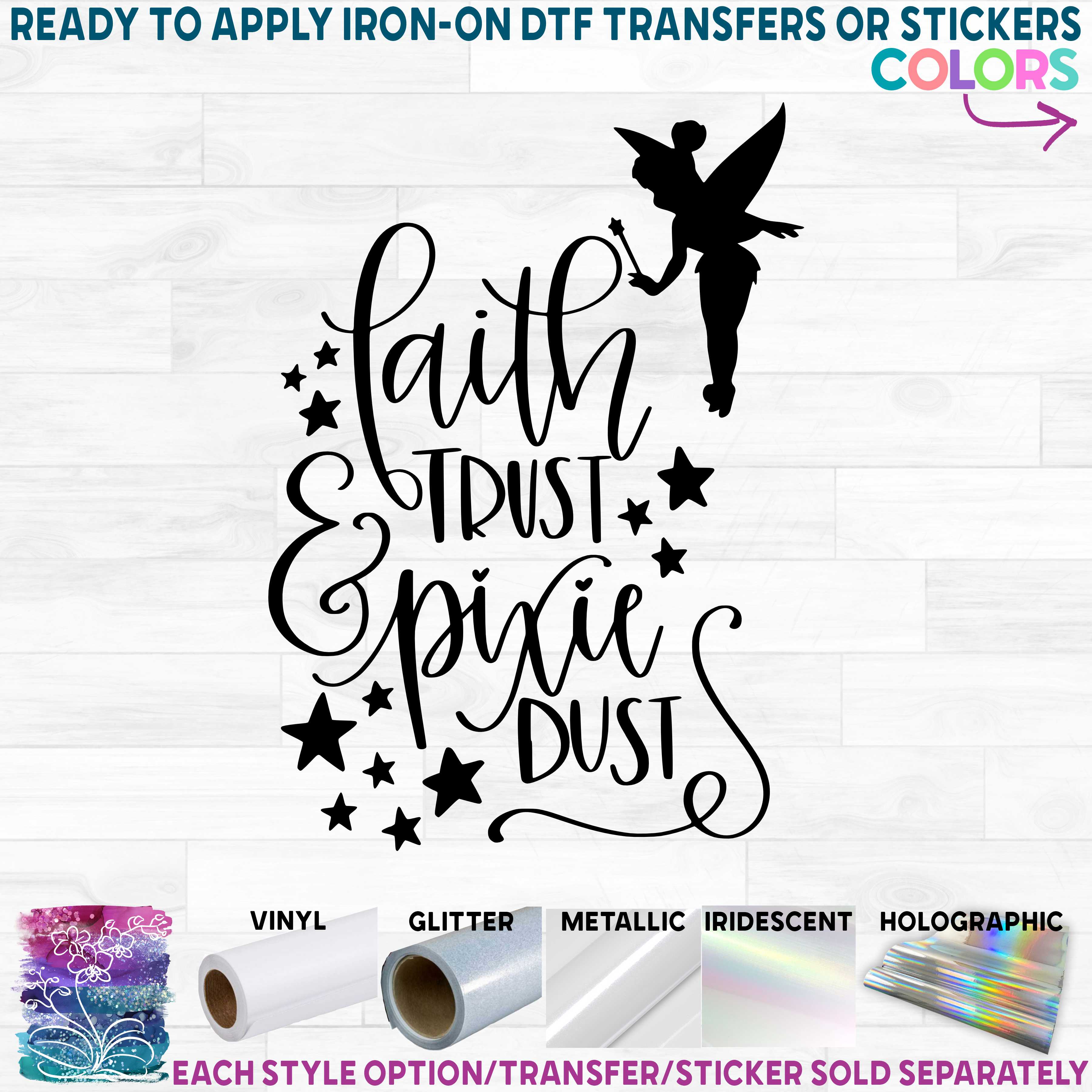 (s351-D5-23) Faith Trust & Pixie Dust