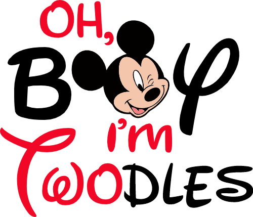 (s351-D5-30) Oh Boy I'm Twodles