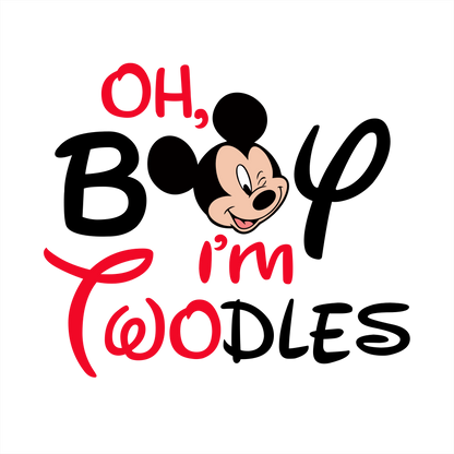 (s351-D5-30) Oh Boy I'm Twodles