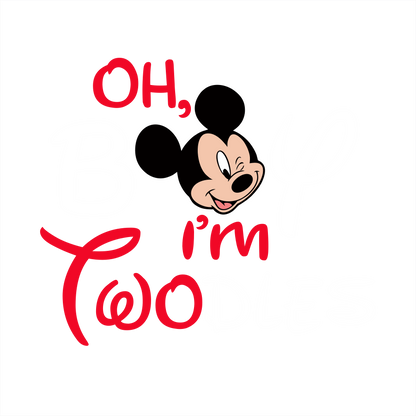 (s351-D5-30) Oh Boy I'm Twodles