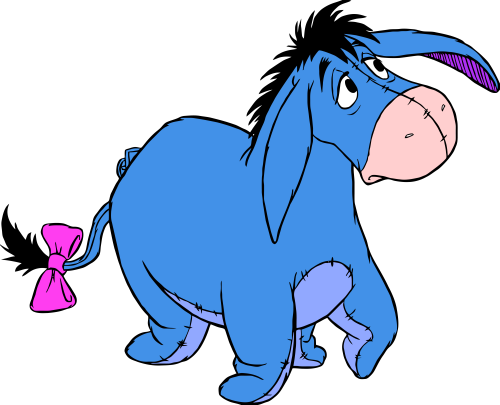 (351-D6-2P) Eeyore