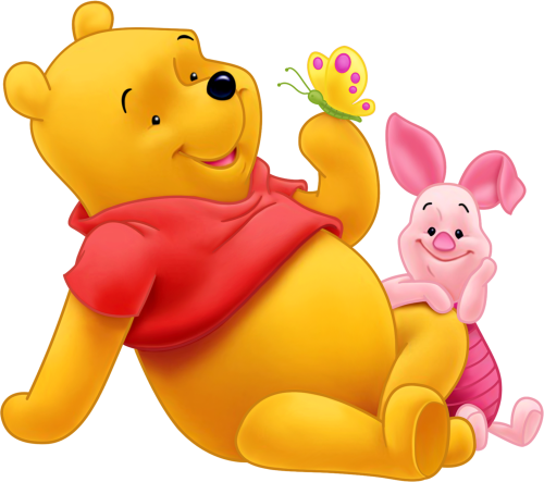 (351-D6-3P) Pooh & Piglet