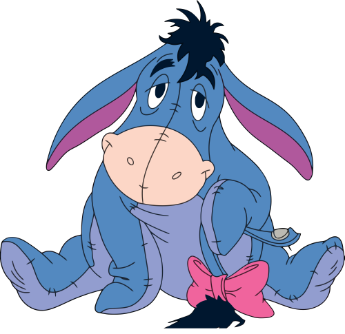 (351-D6-2S) Eeyore