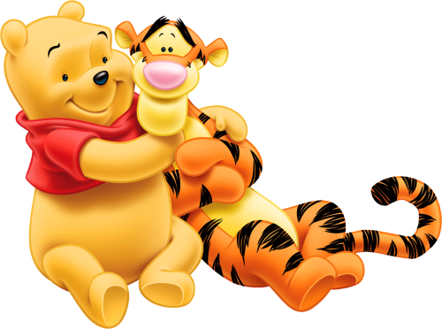 (351-D6-3T) Pooh & Tigger