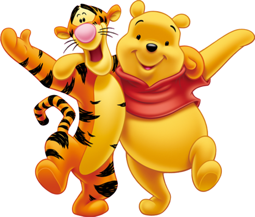 (351-D6-3U) Tigger & Pooh