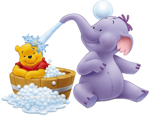 (351-D6-3X) Pooh & Heffalump