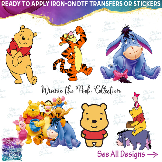 (s351-D6-2) Pooh & Friends Collection
