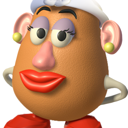 (351-D07-4I) Mrs Potatoe Head