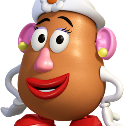 (351-D07-4J) Mrs Potatoe Head