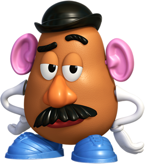 (351-D07-4L) Mr Potatoe Head