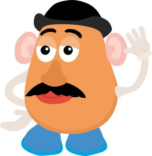 (351-D07-4P) Mr Potatoe Head