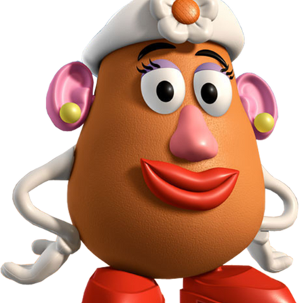 (351-D07-4U) Mrs Potatoe Head