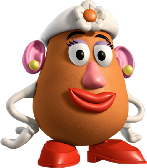 (351-D07-4U) Mrs Potatoe Head