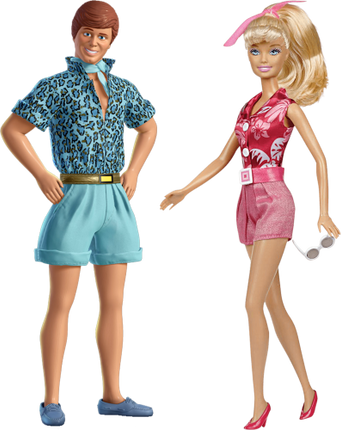 (351-D07-5L) Barbie & Ken