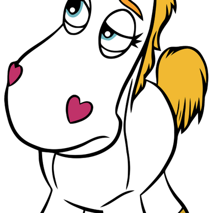 (351-D07-6E) Buttercup Unicorn