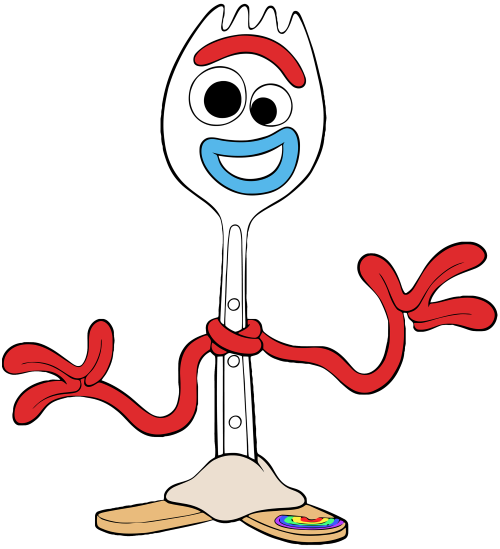 (351-D07-6K) Forky