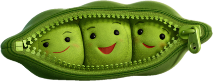 (351-D07-7A) Peas in a Pod