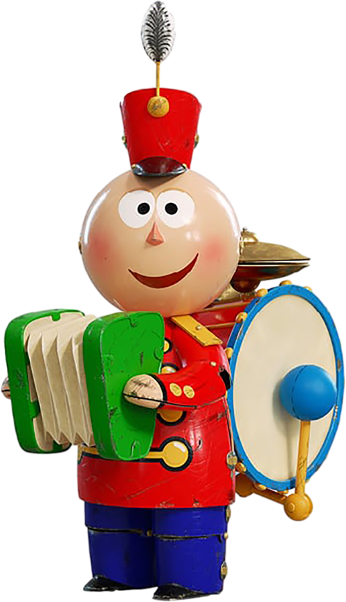 (351-D07-7C) Tin Toy