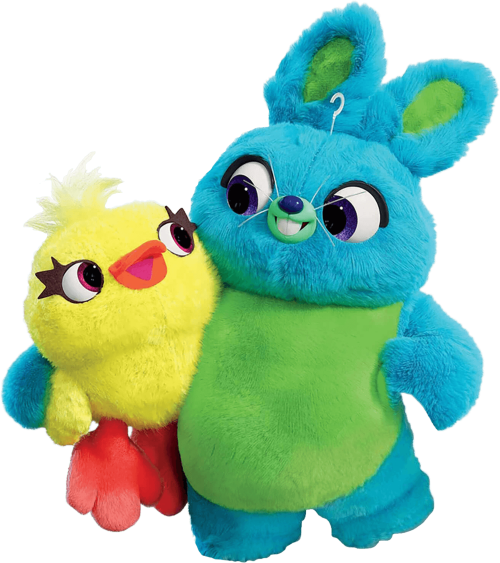 (351-D07-7G) Plush Duck Rabbit