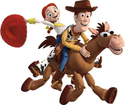 (351-D07-8U) Woody, Jessie & Bullseye