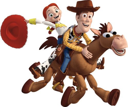 (351-D07-8U) Woody, Jessie & Bullseye