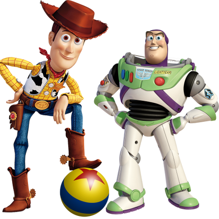 (351-D07-8V) Woody & Buzz