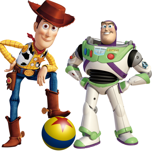(351-D07-8V) Woody & Buzz