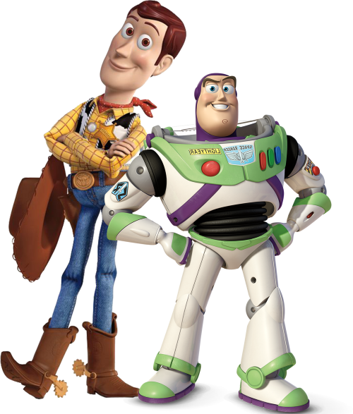 (351-D07-8W) Woody & Buzz