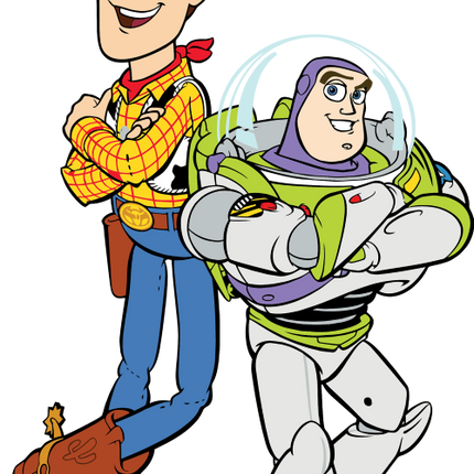 (351-D07-8Z) Woody & Buzz