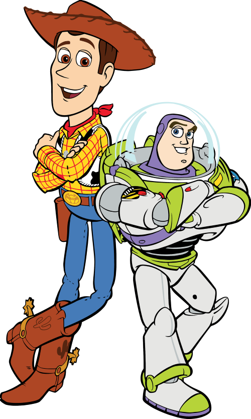 (351-D07-8Z) Woody & Buzz