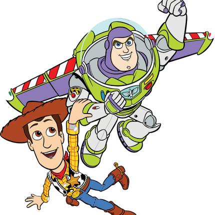 (351-D07-9B) Woody & Buzz