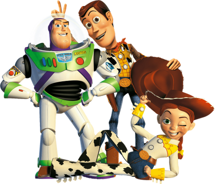 (351-D07-9D) Woody, Jessie & Buzz