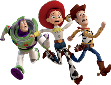 (351-D07-9E) Woody, Jessie & Buzz