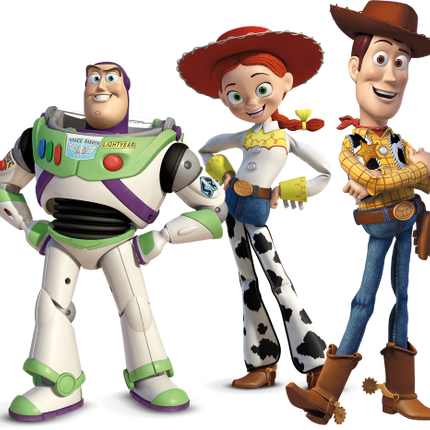 (351-D07-9H) Woody, Jessie & Buzz