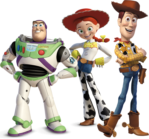 (351-D07-9H) Woody, Jessie & Buzz