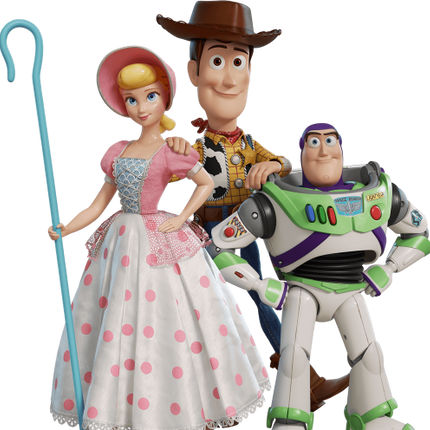 (351-D07-9I) Woody, Bo Peep & Buzz