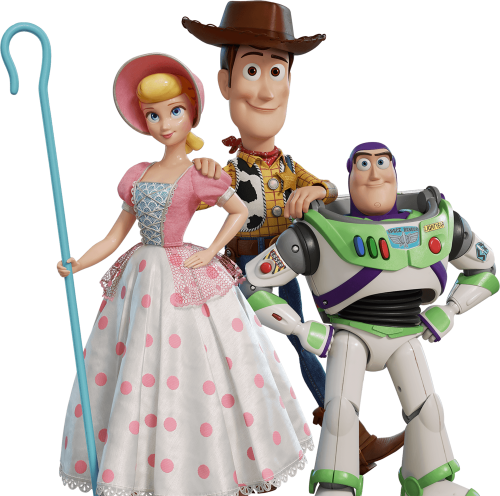 (351-D07-9I) Woody, Bo Peep & Buzz
