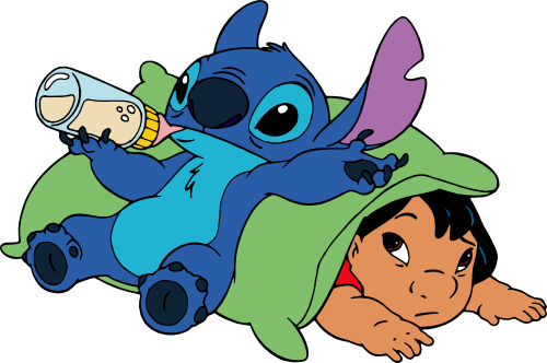 (351-D8-2D) Lilo & Stitch