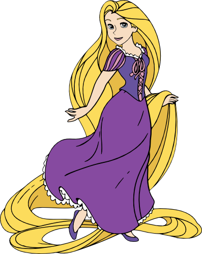 (351-D09-1A) Rapunzel